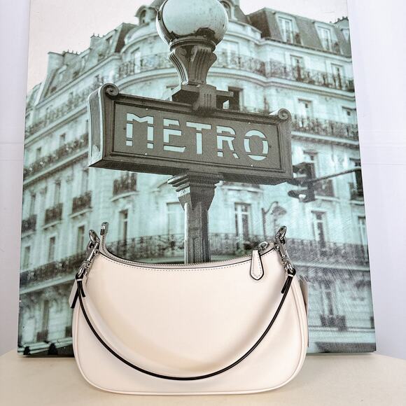 Coach CR099 Teri Shoulder Bag IN Chalk - Picture 5 of 9